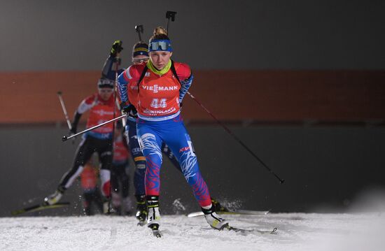 Finland Biathlon World Cup Women Pursuit