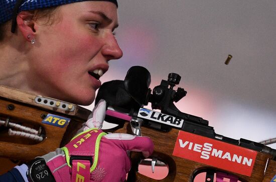 Finland Biathlon World Cup Women Pursuit