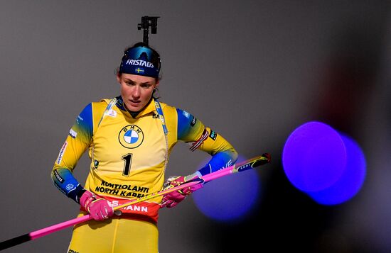Finland Biathlon World Cup Women Pursuit