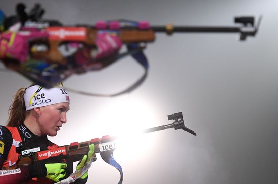 Finland Biathlon World Cup Women Pursuit