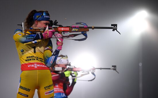 Finland Biathlon World Cup Women Pursuit
