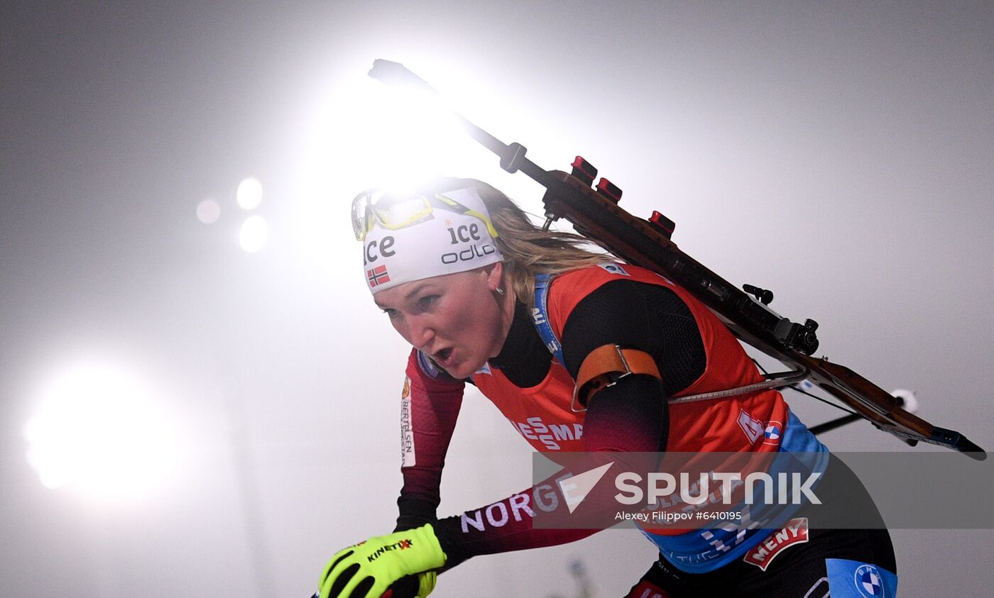 Finland Biathlon World Cup Women Pursuit