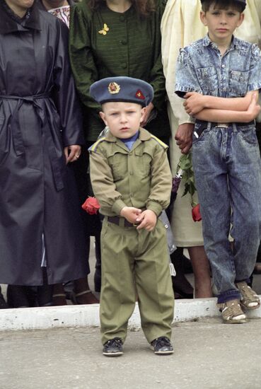 Young paratrooper