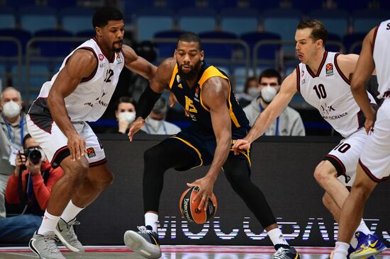 Russia Basketball Euroleague Khimki - Olimpia