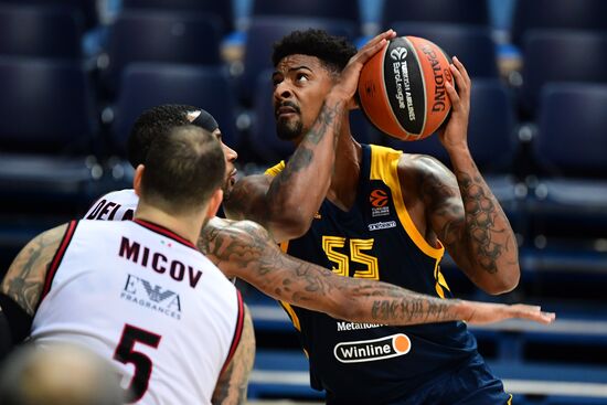 Russia Basketball Euroleague Khimki - Olimpia