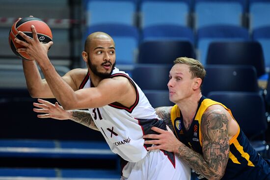 Russia Basketball Euroleague Khimki - Olimpia