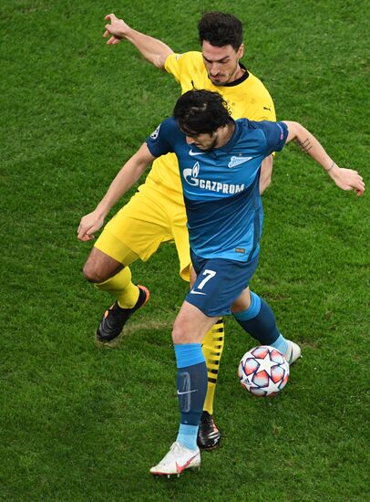 Russia Soccer Champions League Zenit -  Borussia