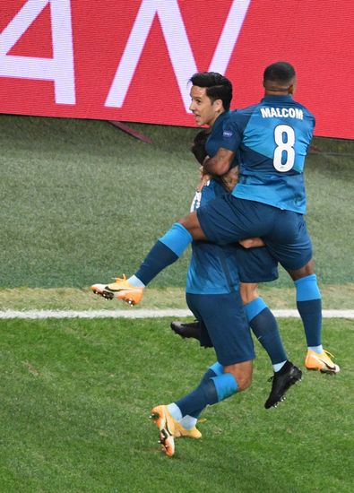 Russia Soccer Champions League Zenit -  Borussia