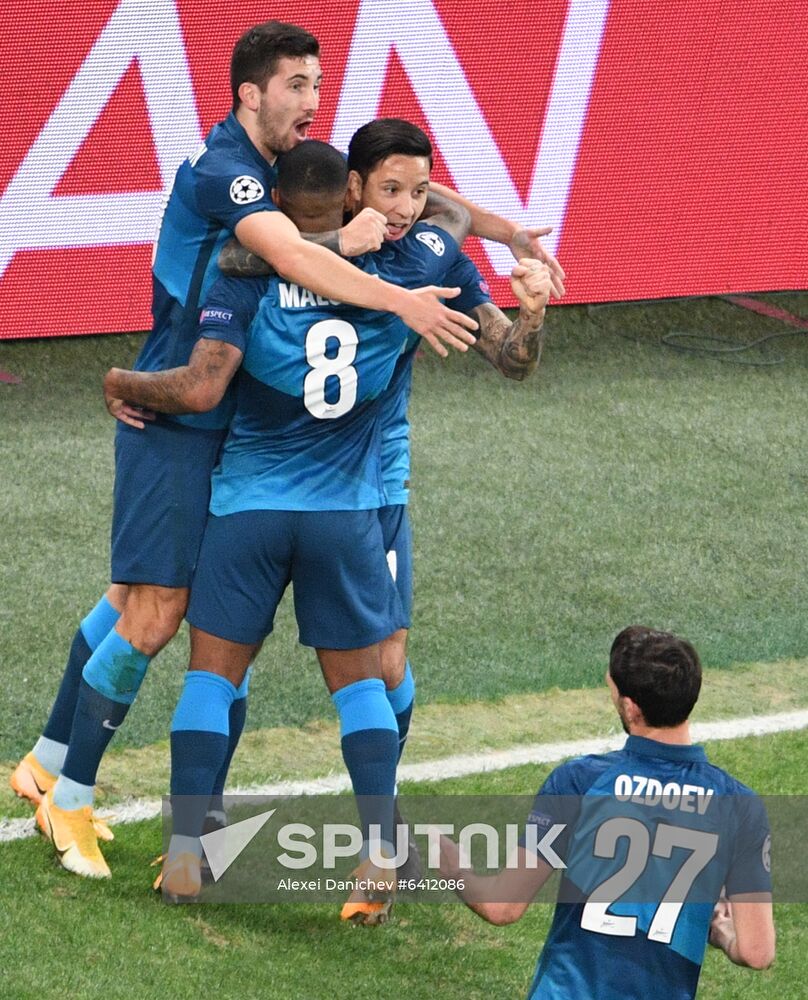 Russia Soccer Champions League Zenit -  Borussia