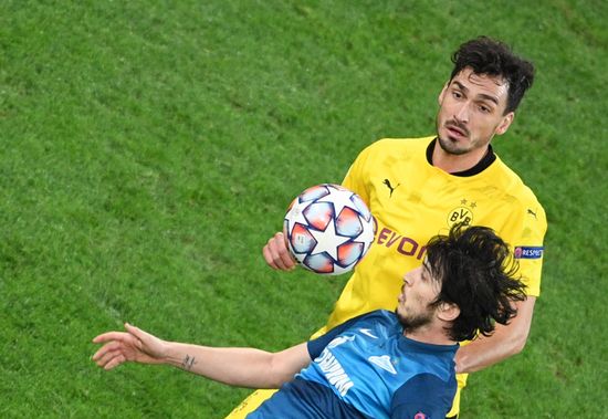 Russia Soccer Champions League Zenit -  Borussia