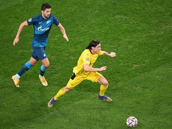 Russia Soccer Champions League Zenit -  Borussia