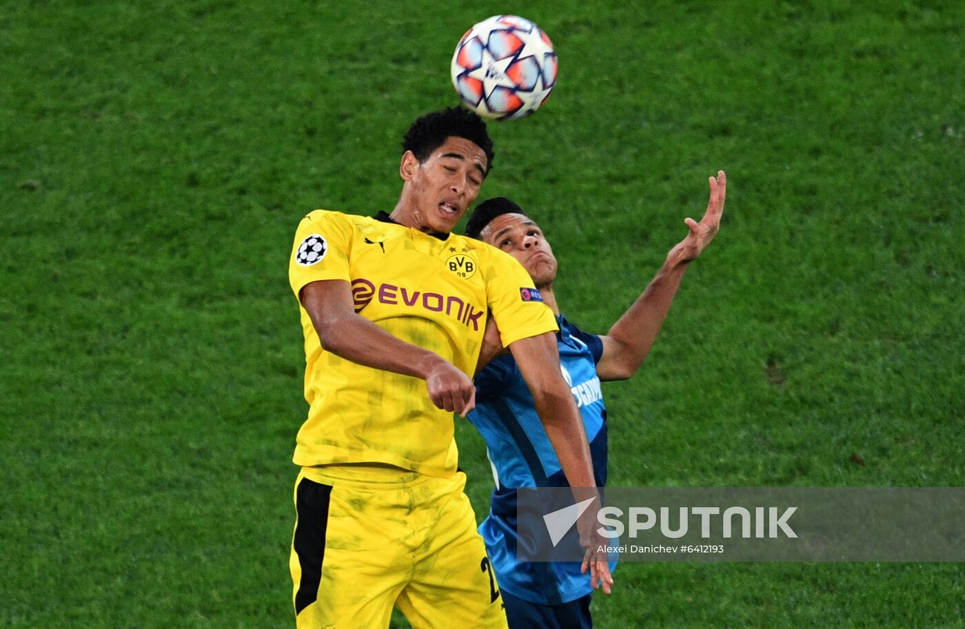 Russia Soccer Champions League Zenit -  Borussia