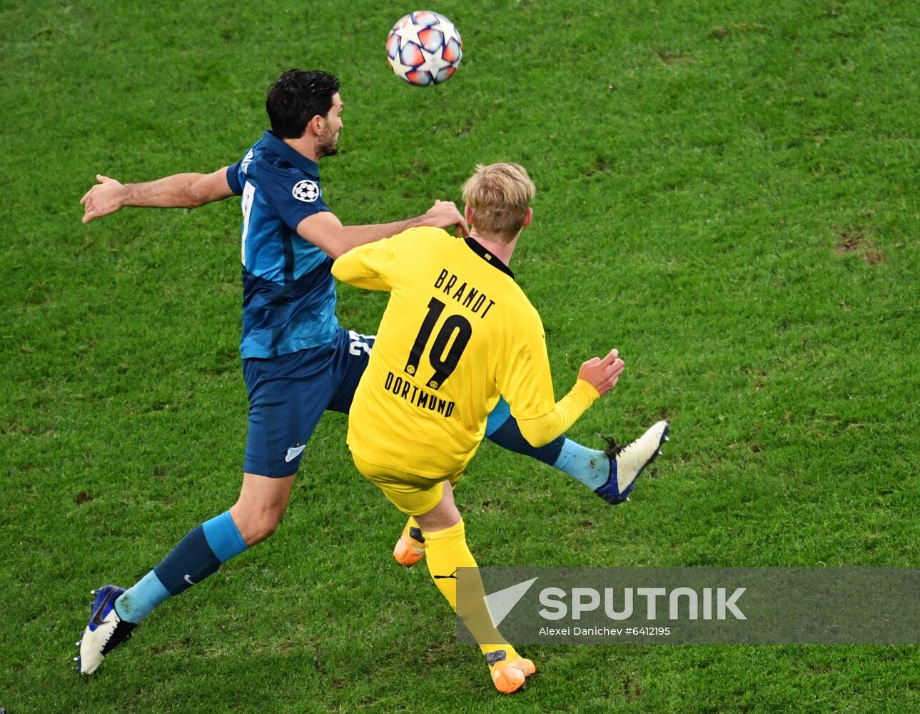 Russia Soccer Champions League Zenit -  Borussia