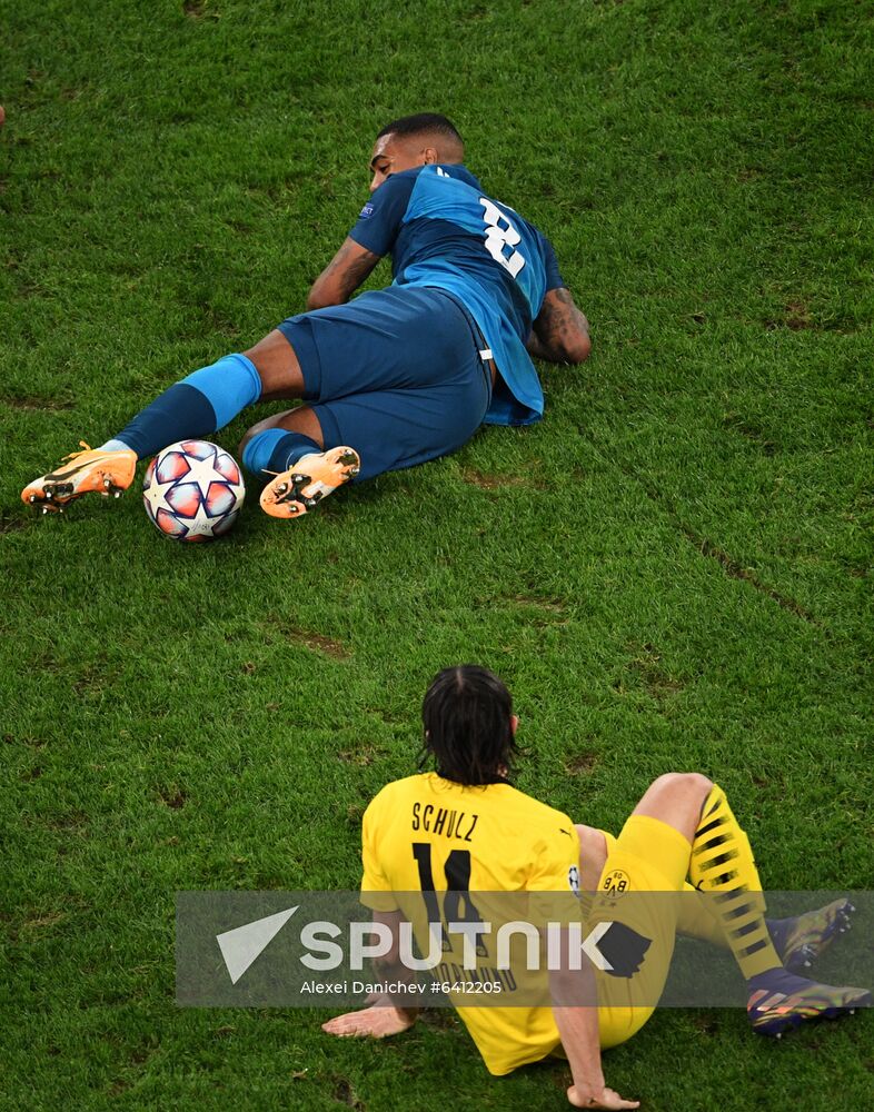Russia Soccer Champions League Zenit -  Borussia