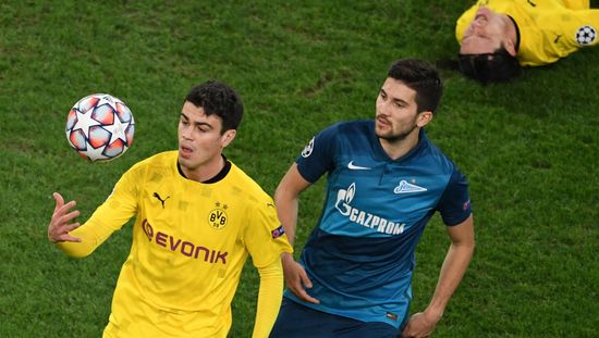 Russia Soccer Champions League Zenit -  Borussia