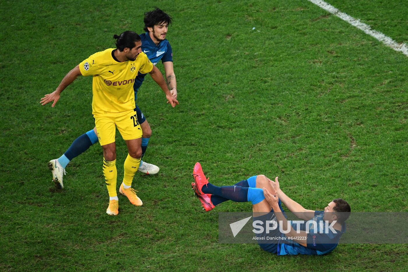 Russia Soccer Champions League Zenit - Borussia