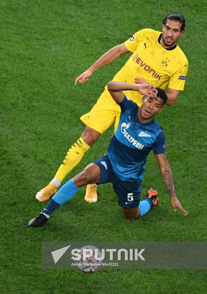 Russia Soccer Champions League Zenit -  Borussia