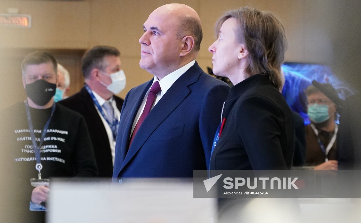 Russia Mishustin International Export Forum