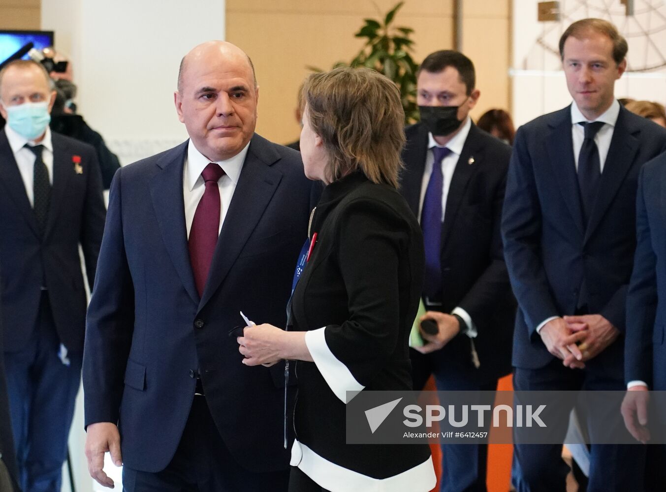 Russia Mishustin International Export Forum