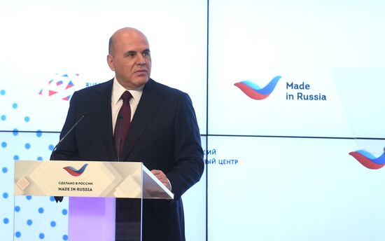 Russia Mishustin International Export Forum