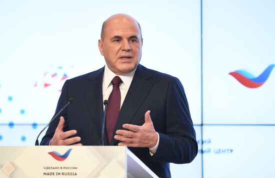 Russia Mishustin International Export Forum