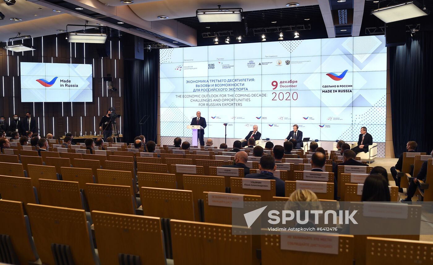 Russia Mishustin International Export Forum