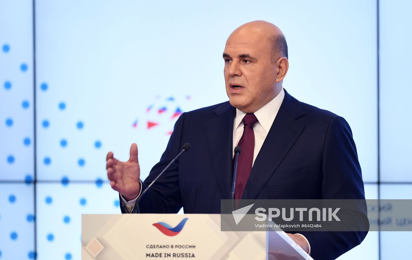 Russia Mishustin International Export Forum