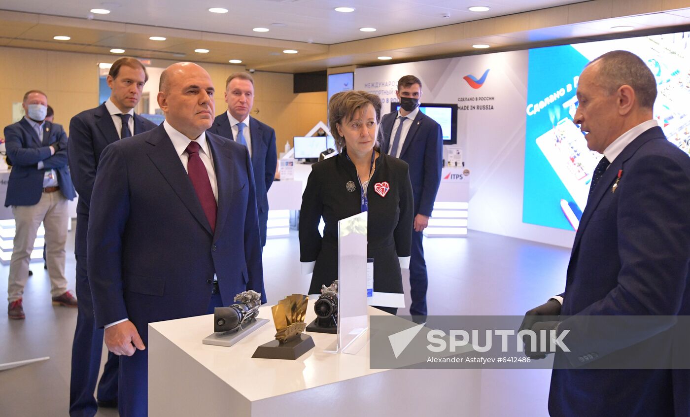 Russia Mishustin International Export Forum
