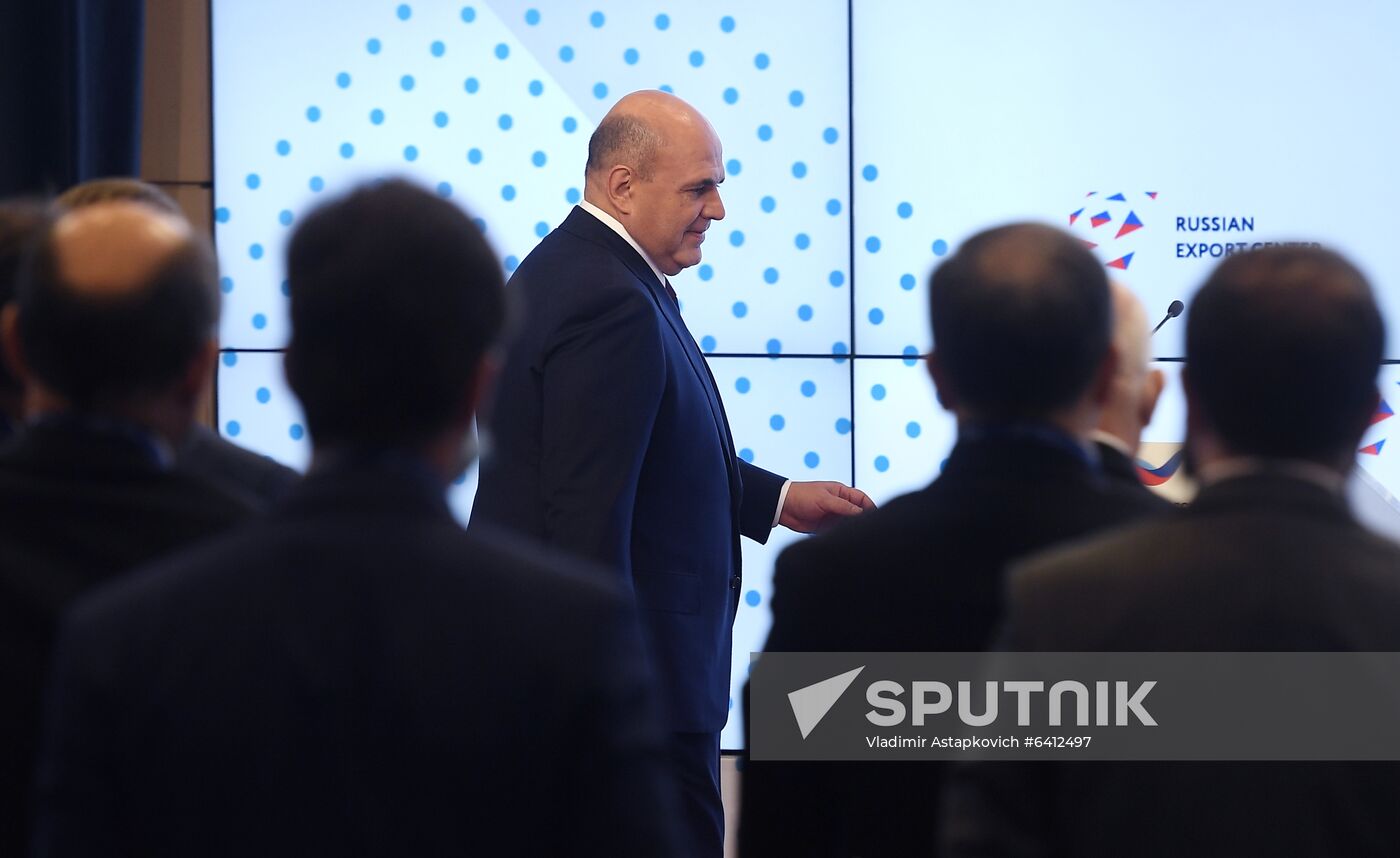 Russia Mishustin International Export Forum