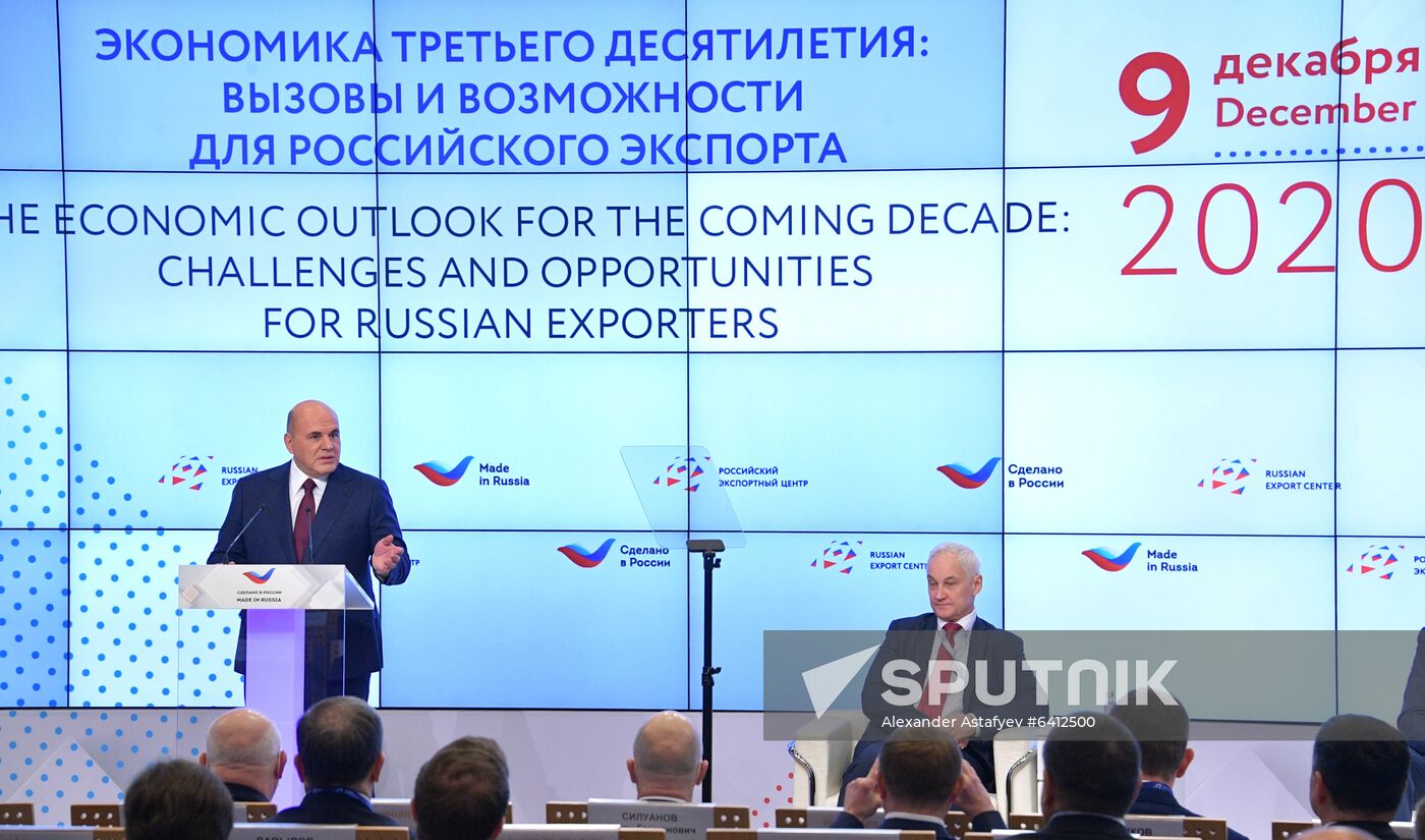 Russia Mishustin International Export Forum