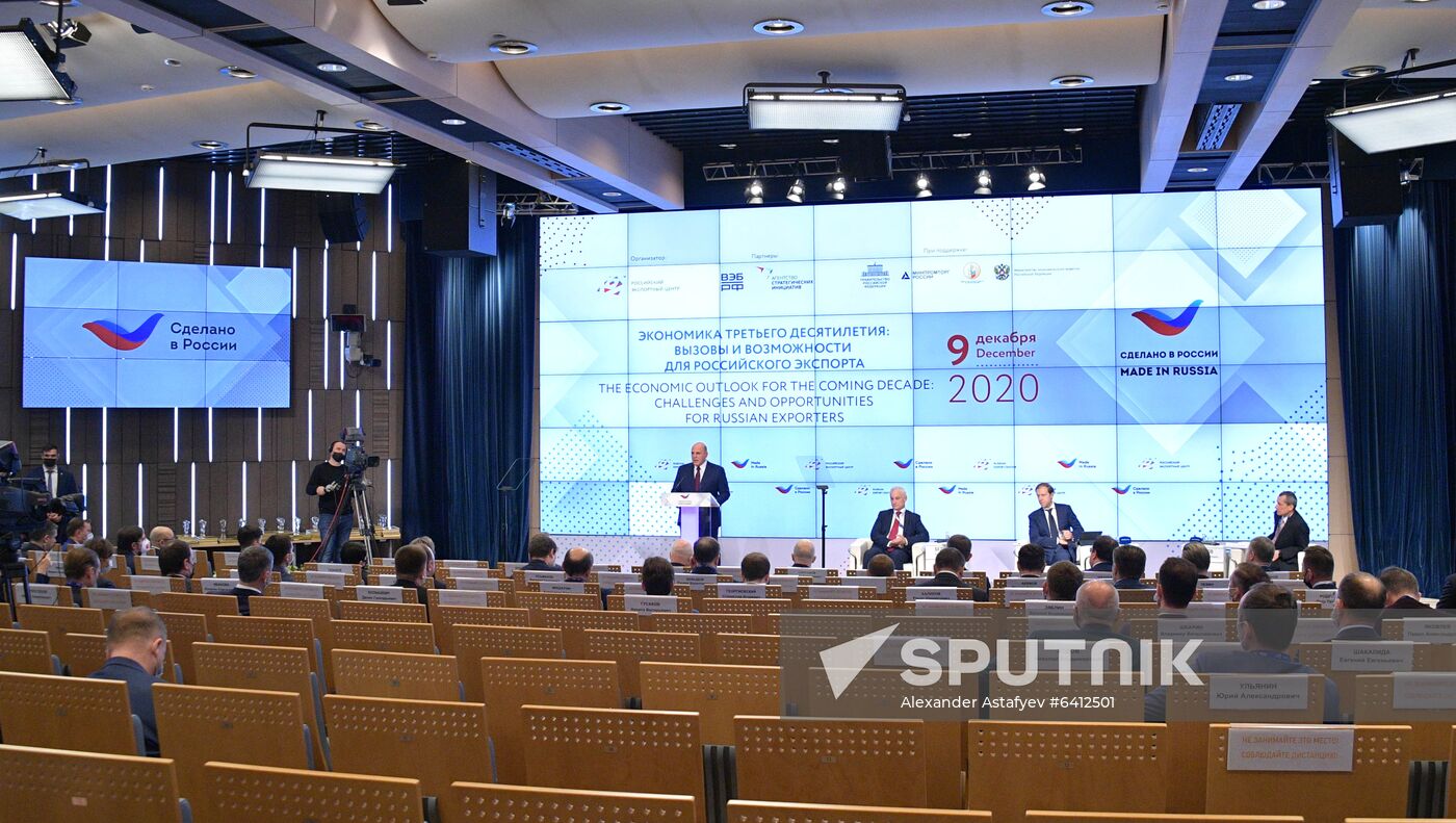 Russia Mishustin International Export Forum