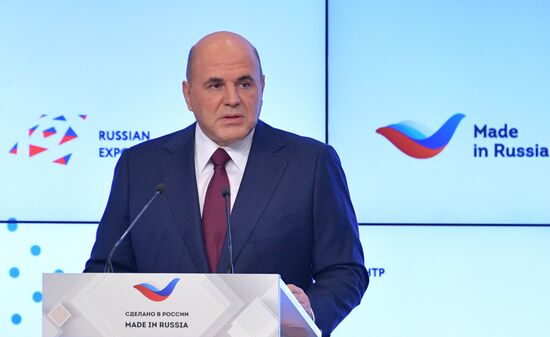 Russia Mishustin International Export Forum