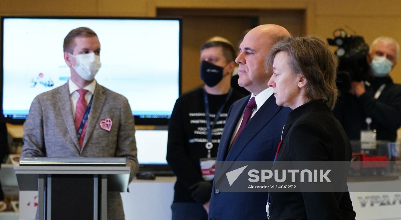 Russia Mishustin International Export Forum