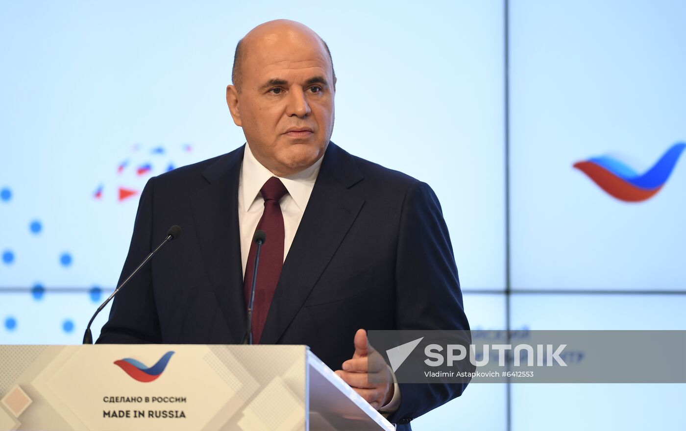 Russia Mishustin International Export Forum