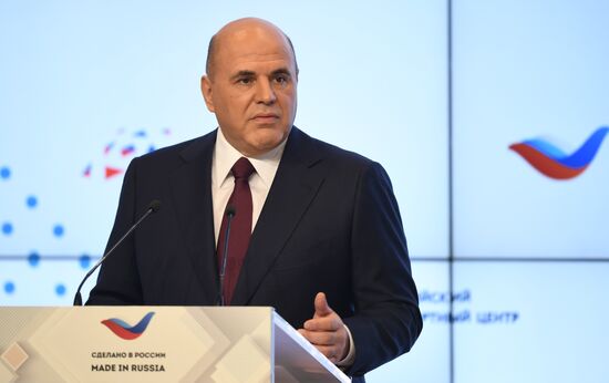 Russia Mishustin International Export Forum