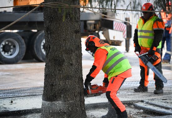 Russia New Year Preparations