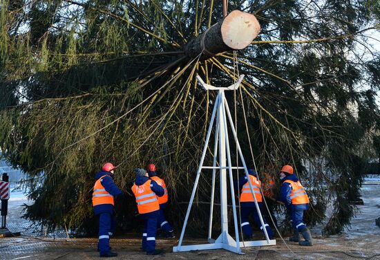 Russia New Year Preparations