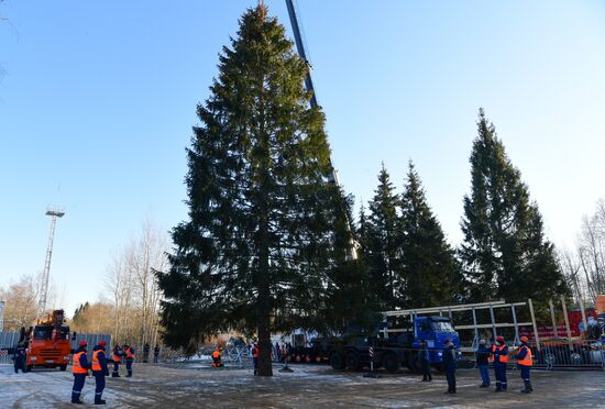 Russia New Year Preparations