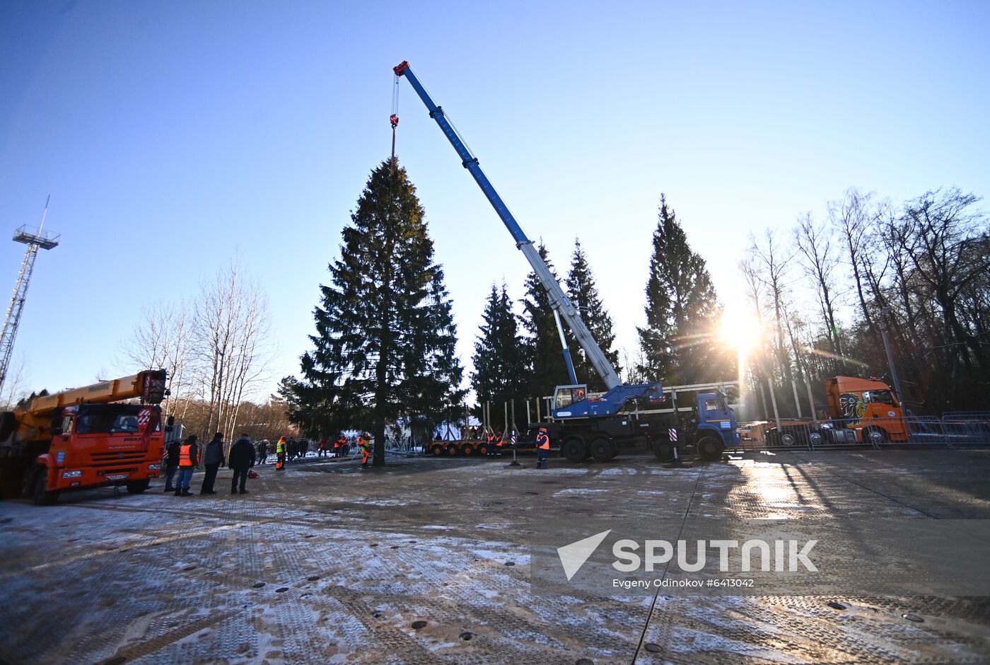 Russia New Year Preparations