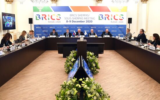 Meeting of BRICS Sherpas/Sous-Sherpas. Day one