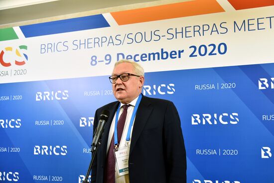 Meeting of BRICS Sherpas/Sous-Sherpas. Day one