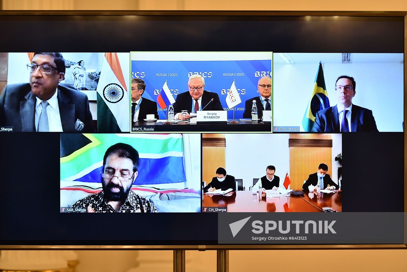 Meeting of BRICS Sherpas/Sous-Sherpas. Day one