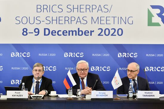 Meeting of BRICS Sherpas/Sous-Sherpas. Day one