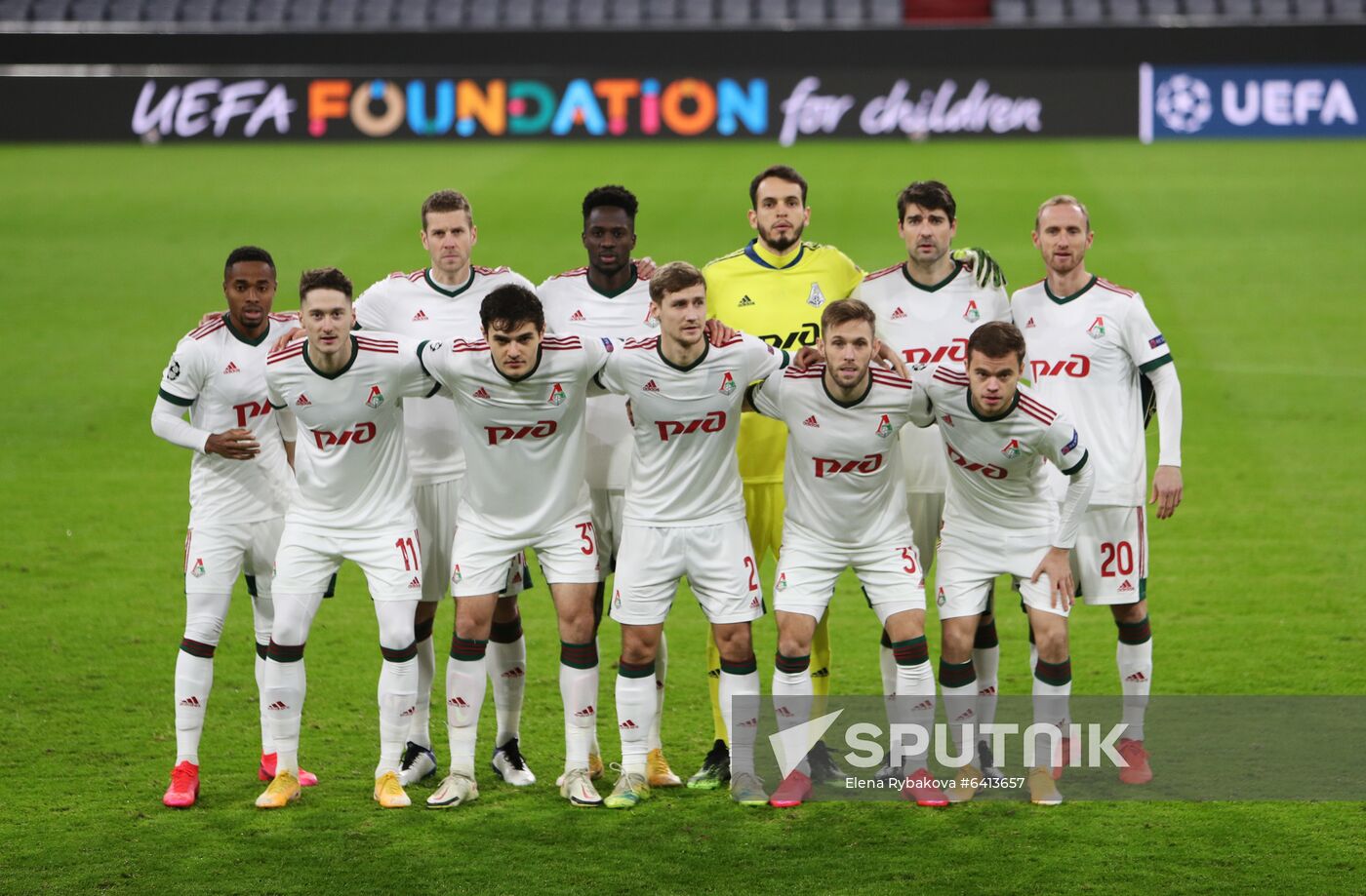 Germany Soccer Champions League Bayern - Lokomotiv