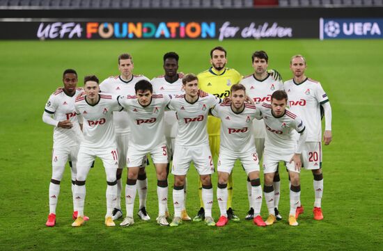 Germany Soccer Champions League Bayern - Lokomotiv