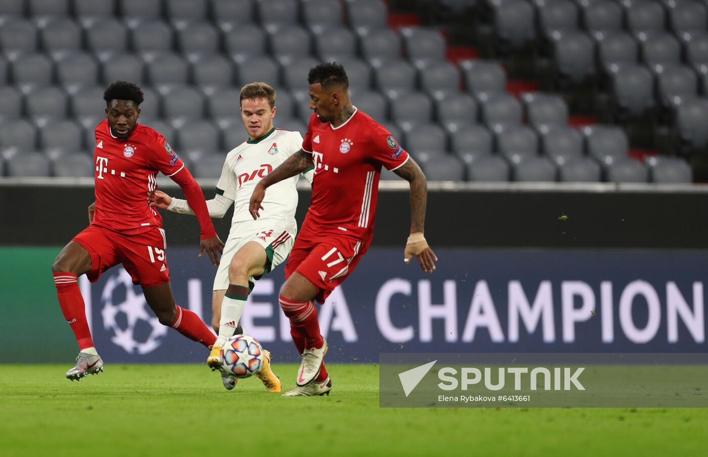 Germany Soccer Champions League Bayern - Lokomotiv