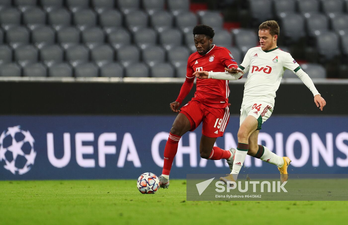 Germany Soccer Champions League Bayern - Lokomotiv