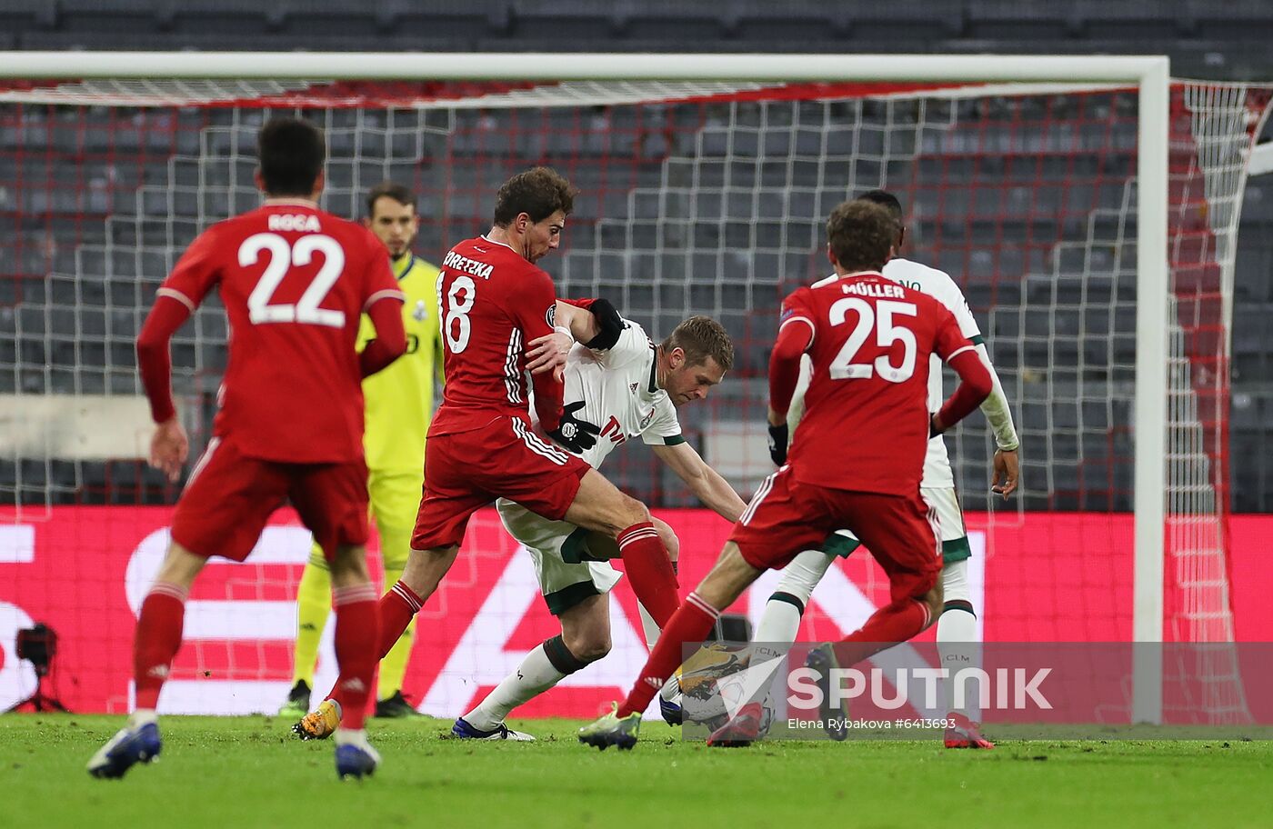 Germany Soccer Champions League Bayern - Lokomotiv