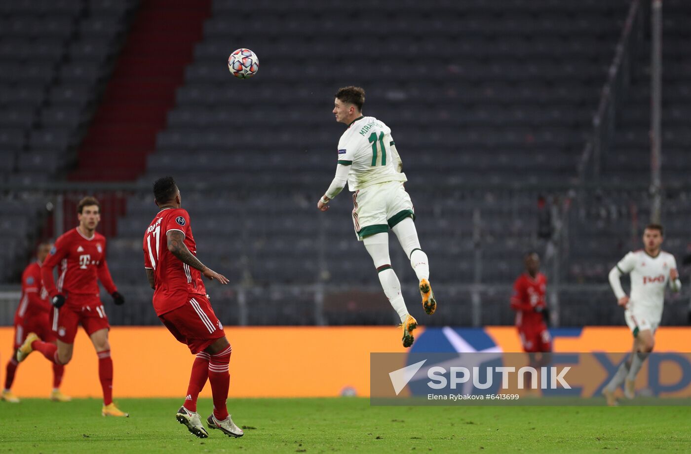 Germany Soccer Champions League Bayern - Lokomotiv