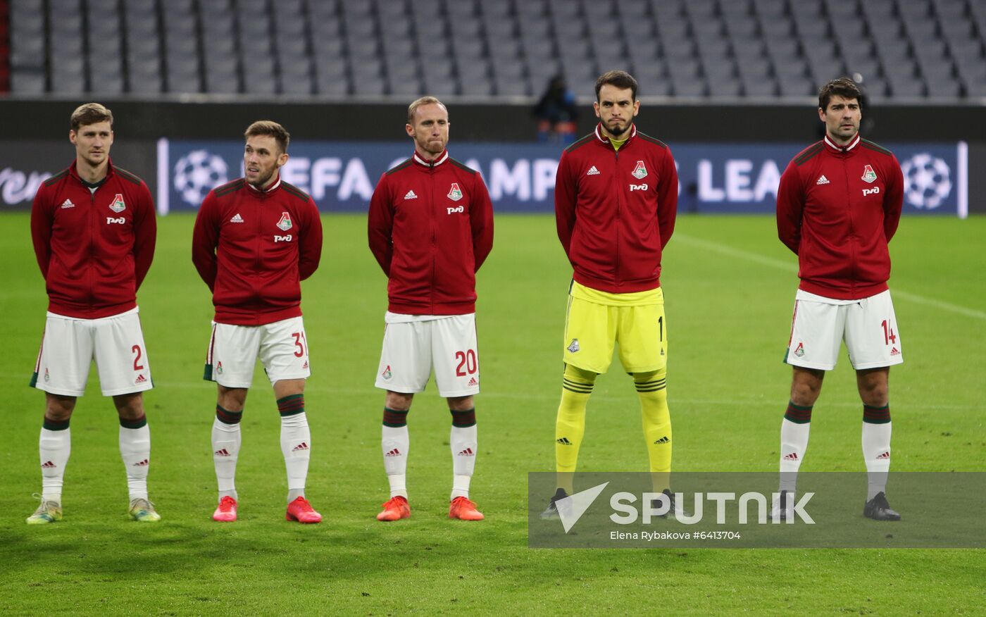 Germany Soccer Champions League Bayern - Lokomotiv